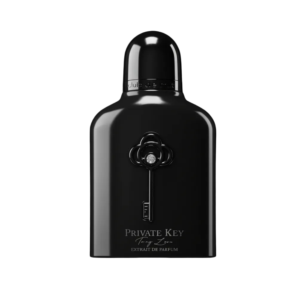 Armaf Club de Nuit Private Key To My Dreams Extrait flakon perfum na przezroczystym tle