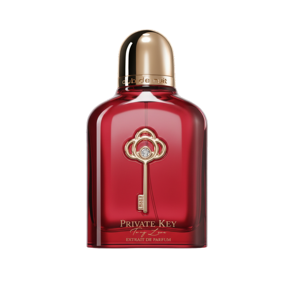 Flakon Armaf Private Key To My Love Extrait 100 ml na przezroczystym tle