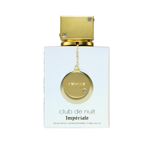 Club de Nuit White Imperiale – arabskie perfumy, zdjęcie flakonu na przezroczystym tle