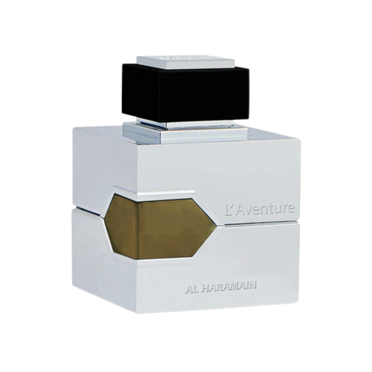 Flakon L’Aventure Men 100 ml na przezroczystym tle