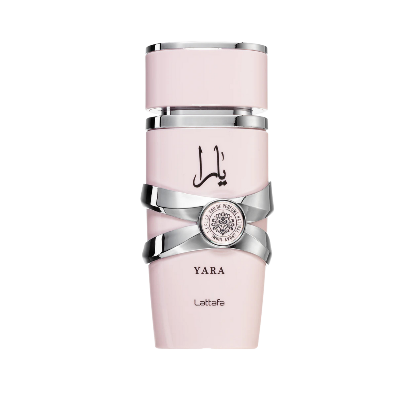 Yara – arabskie perfumy, zdjęcie flakonu na przezroczystym tle