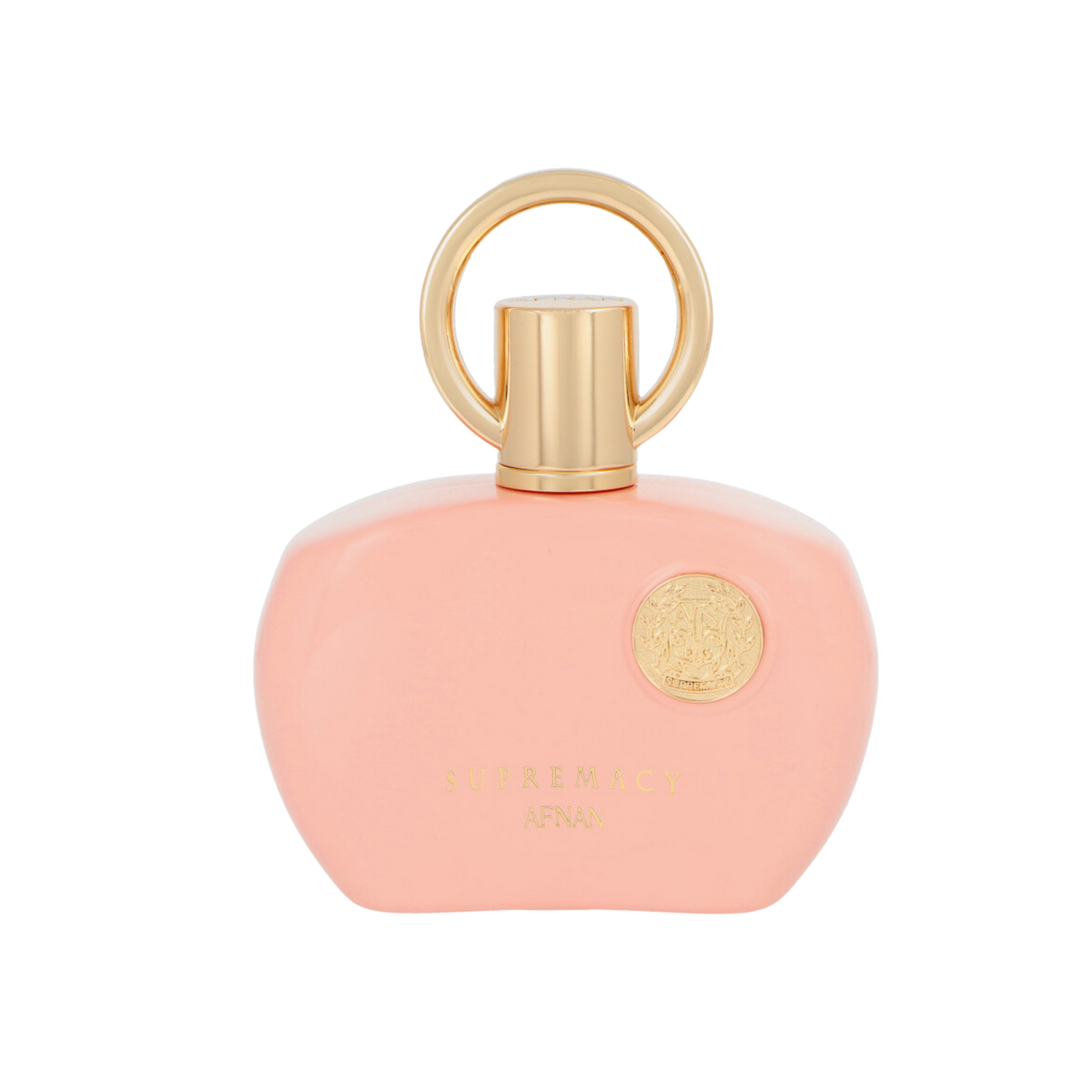 Flakon Afnan Supremacy Pink 100 ml na przezroczystym tle