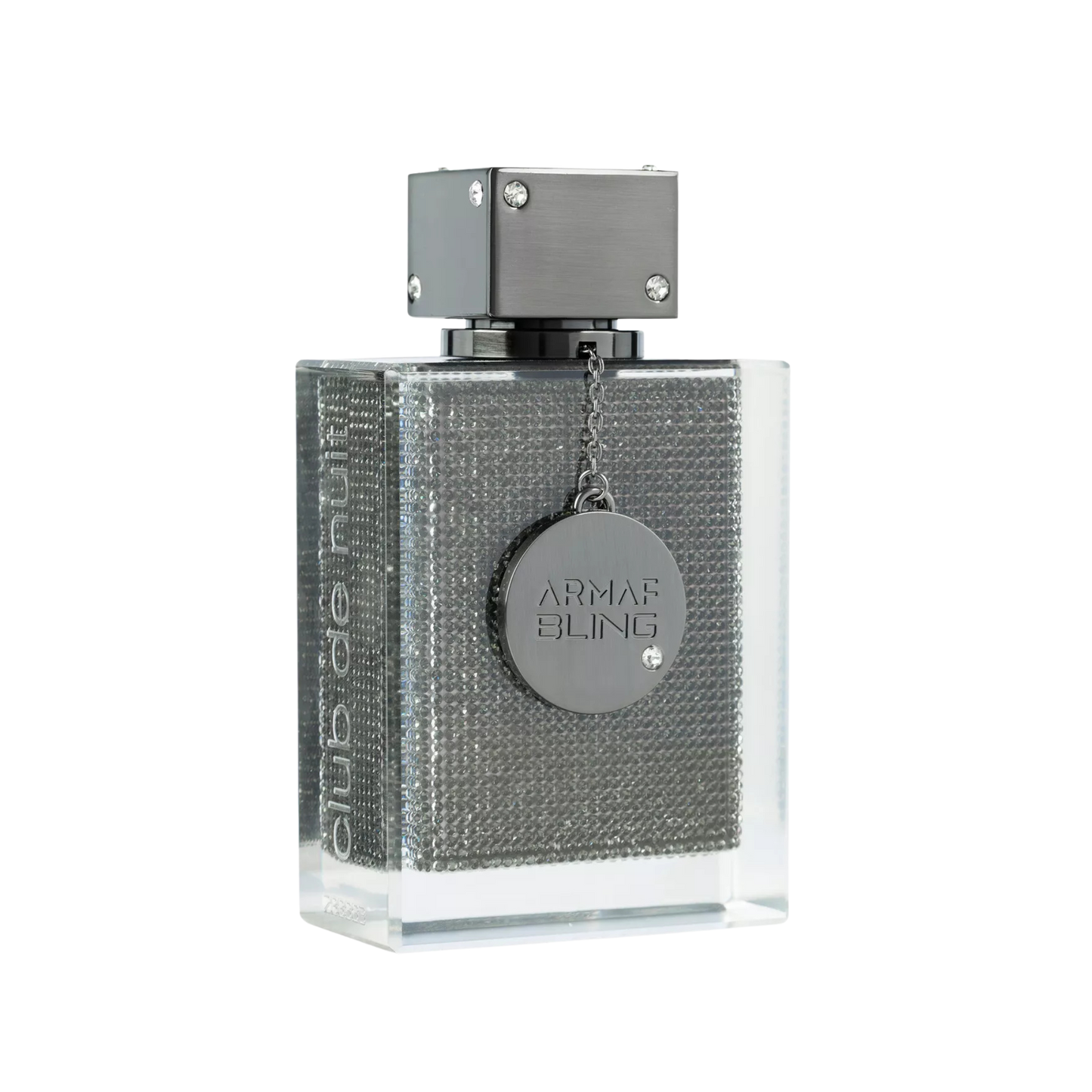 Armaf Club de Nuit Bling flakon na przezroczystym tle