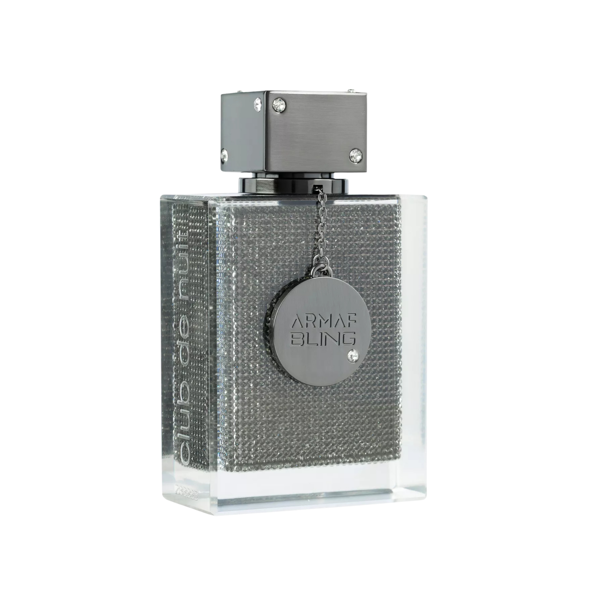 Armaf Club de Nuit Bling flakon na przezroczystym tle