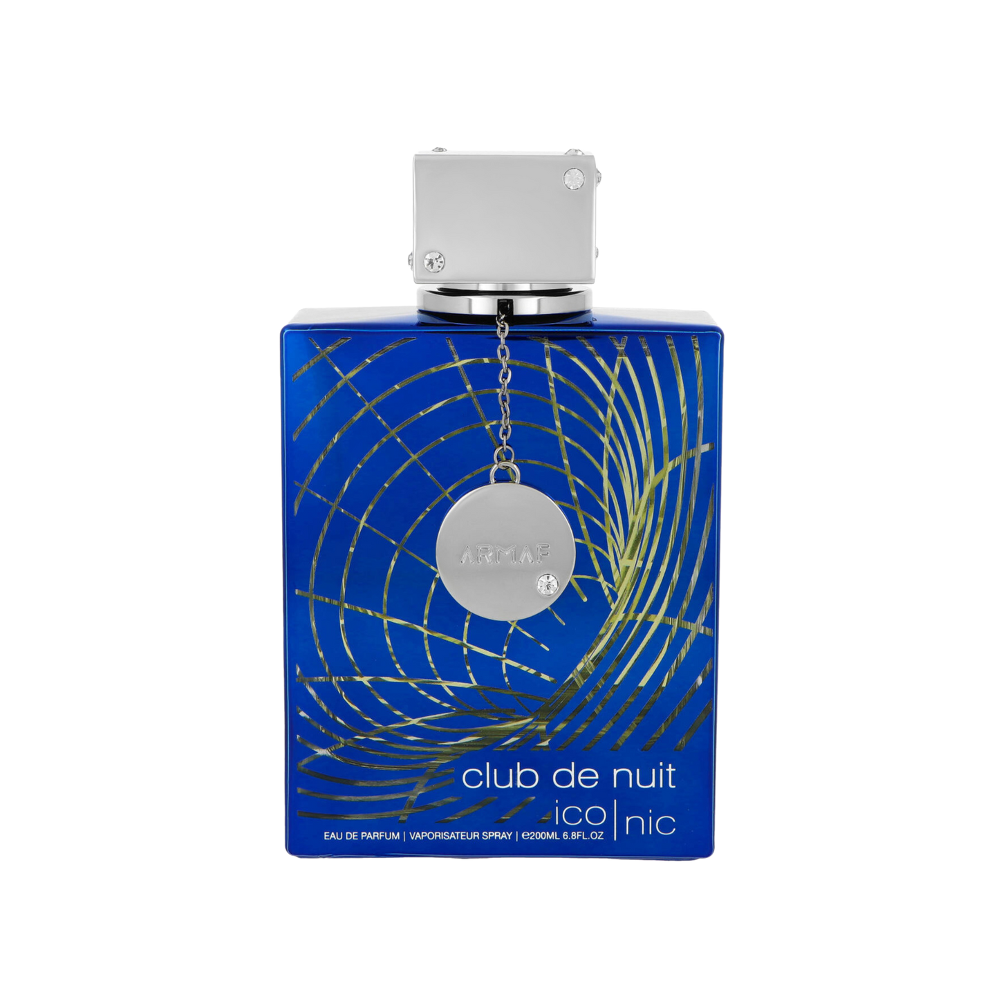 Flakon Armaf Club de Nuit Blue Iconic 105 ml na przezroczystym tle