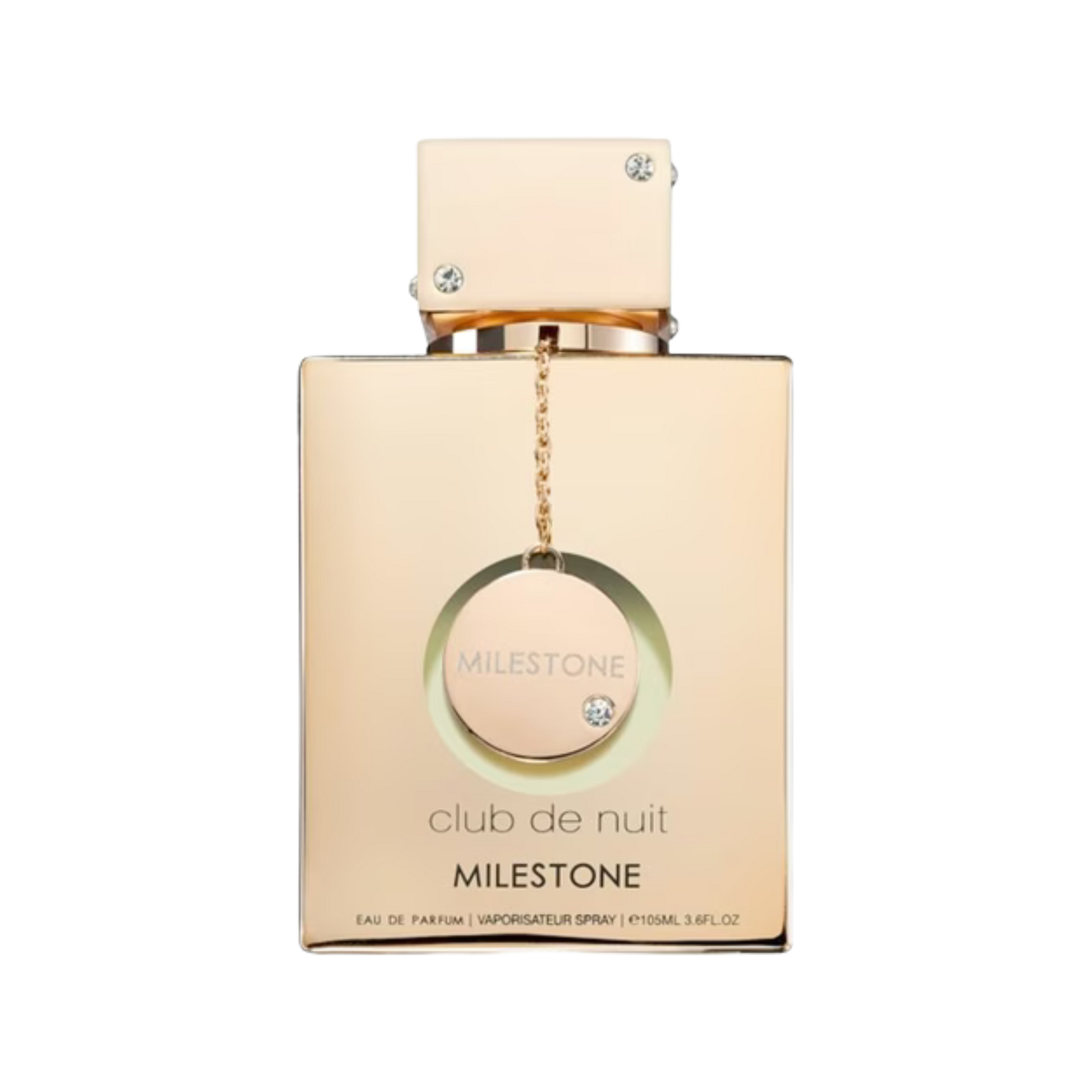 Złoty flakon Armaf Club de Nuit Milestone – luksusowe arabskie perfumy