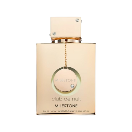 Złoty flakon Armaf Club de Nuit Milestone – luksusowe arabskie perfumy