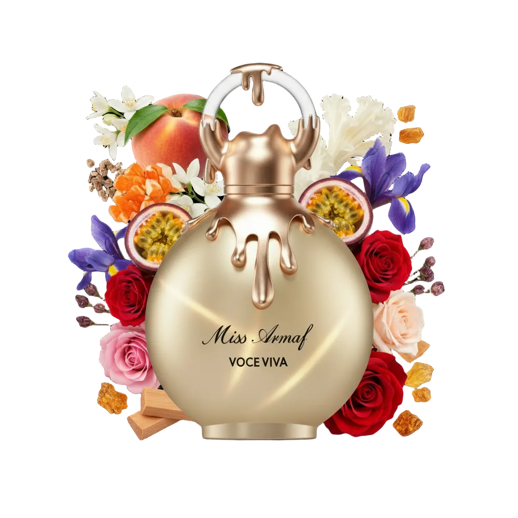 Armaf Miss Armaf Voce Viva nuty zapachowe – brzoskwinia, jaśmin, bursztyn
