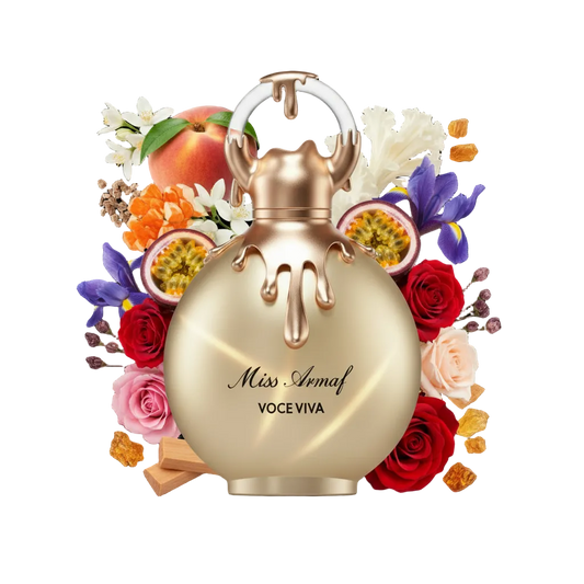 Armaf Miss Armaf Voce Viva nuty zapachowe – brzoskwinia, jaśmin, bursztyn