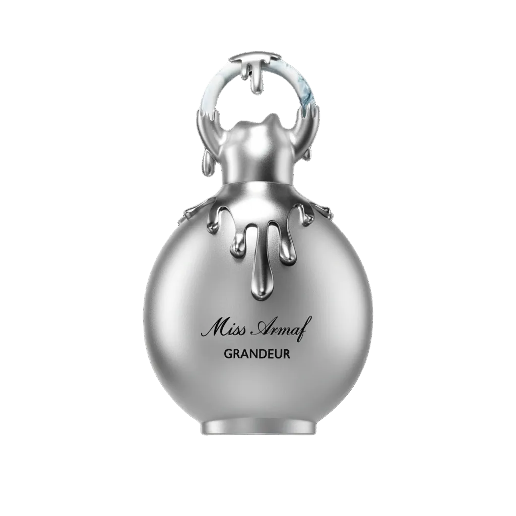Armaf Miss Armaf Grandeur — flakon 100 ml na przezroczystym tle