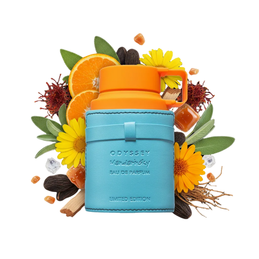 Armaf Odyssey Mandarin Sky nuty zapachowe – mandarynka, karmel, ambroksan