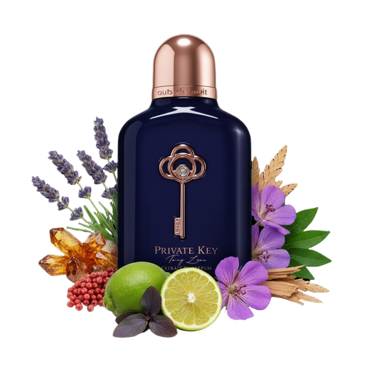 Armaf Club de Nuit Private Key To My Life Extrait — flakon z bergamotką, lawendą i cedrem