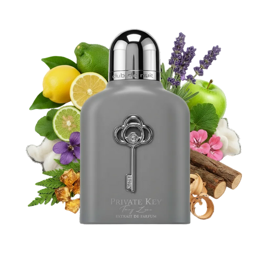 Armaf Private Key To My Success Extrait — flakon z cytryną, jabłkiem i cedrem