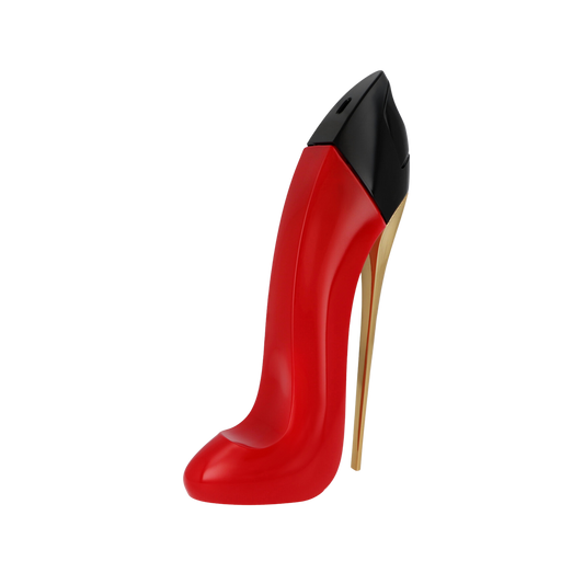 Czerwony flakon w kształcie szpilki Carolina Herrera Very Good Girl