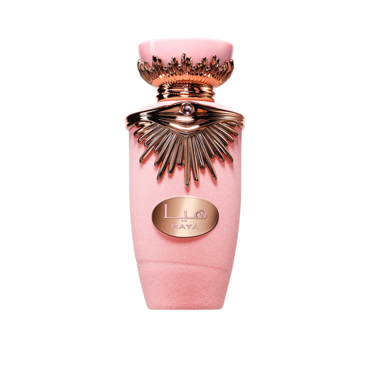 Haya – arabskie perfumy, zdjęcie flakonu na przezroczystym tle