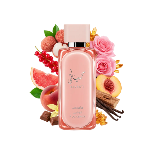 Lattafa Hayaati Florence – nuty grejpfruta, wanilii i piżma