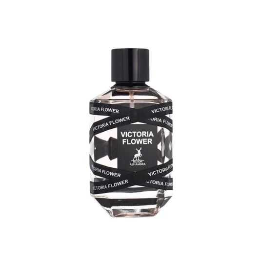 Maison Alhambra Victoria Flower flakon 100 ml na przezroczystym tle