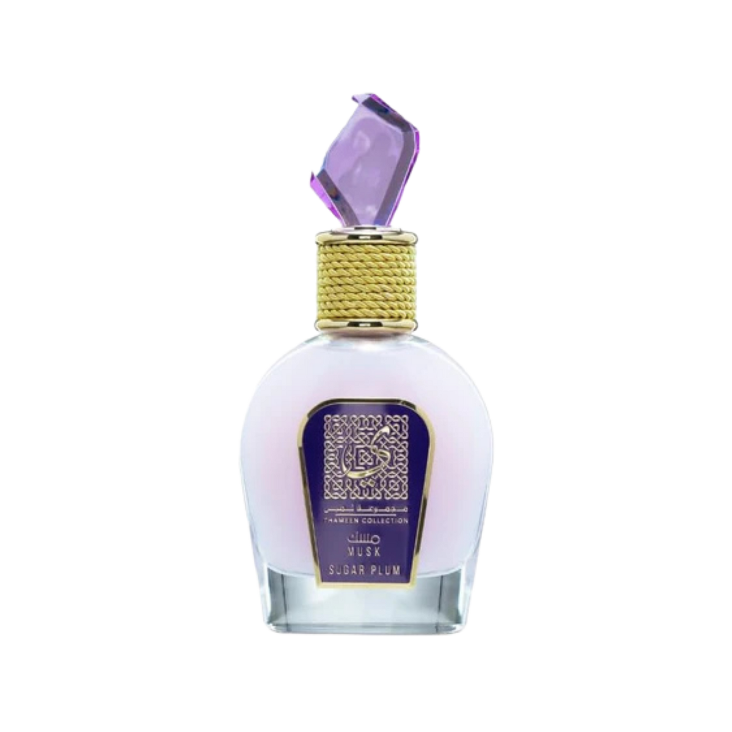 Musk Sugar Plum – arabskie perfumy, zdjęcie flakonu na przezroczystym tle