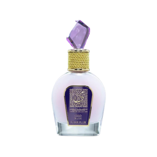 Musk Sugar Plum – arabskie perfumy, zdjęcie flakonu na przezroczystym tle