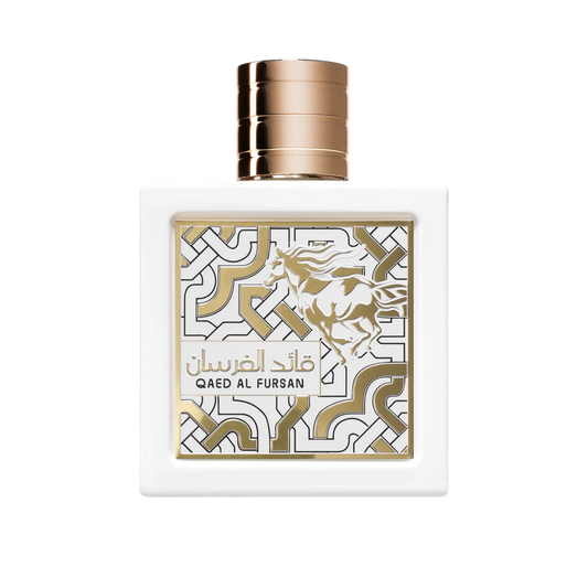 Qaed Al Fursan Unlimited – arabskie perfumy, zdjęcie flakonu na przezroczystym tle