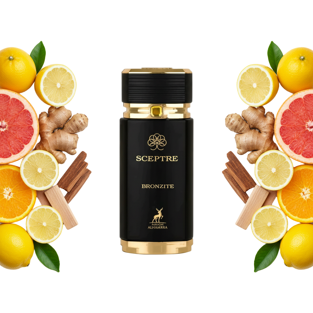 Sceptre Bronzite – arabskie perfumy, flakon z nutami ambry, oudu i przypraw