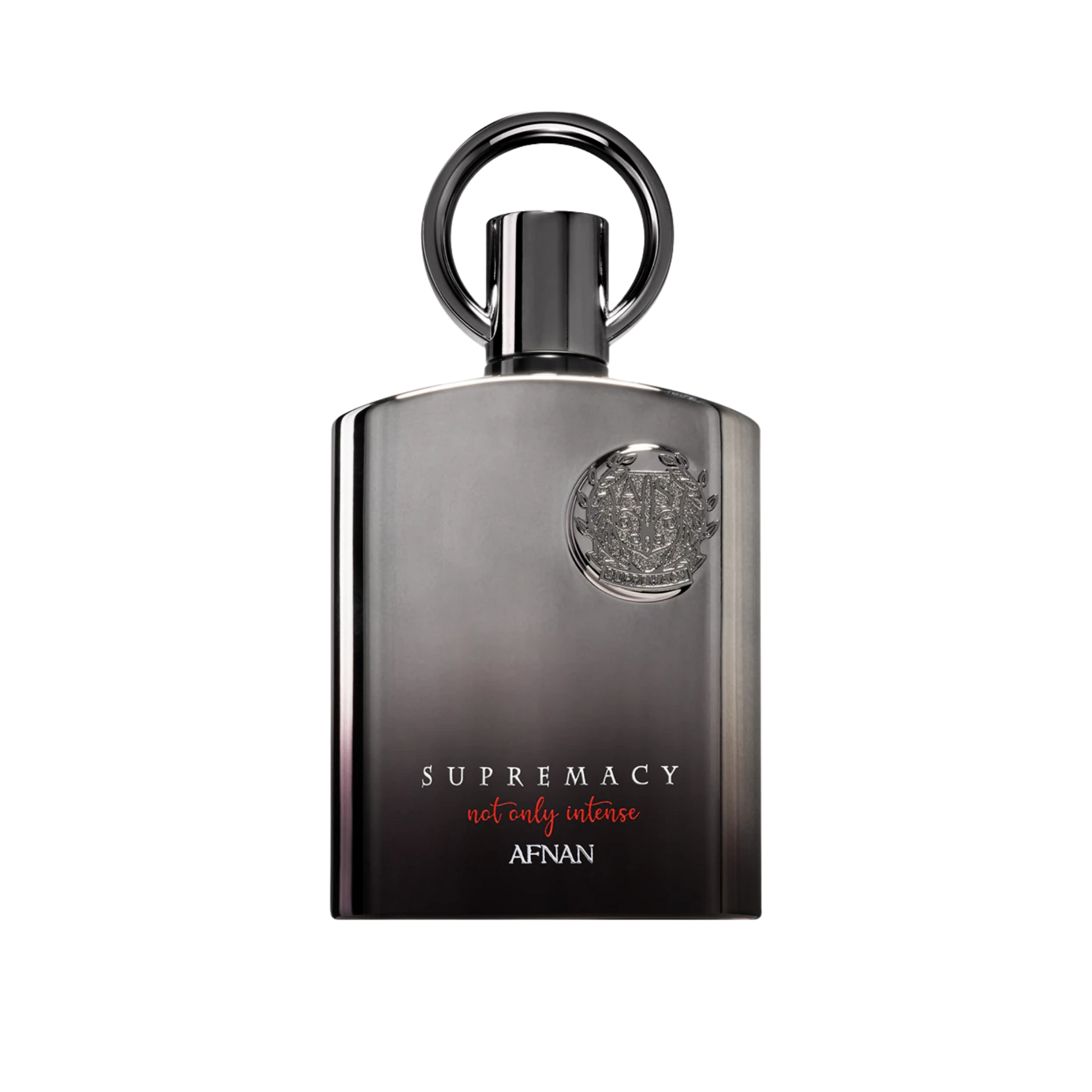 Flakon Supremacy Not Only Intense 100 ml na przezroczystym tle