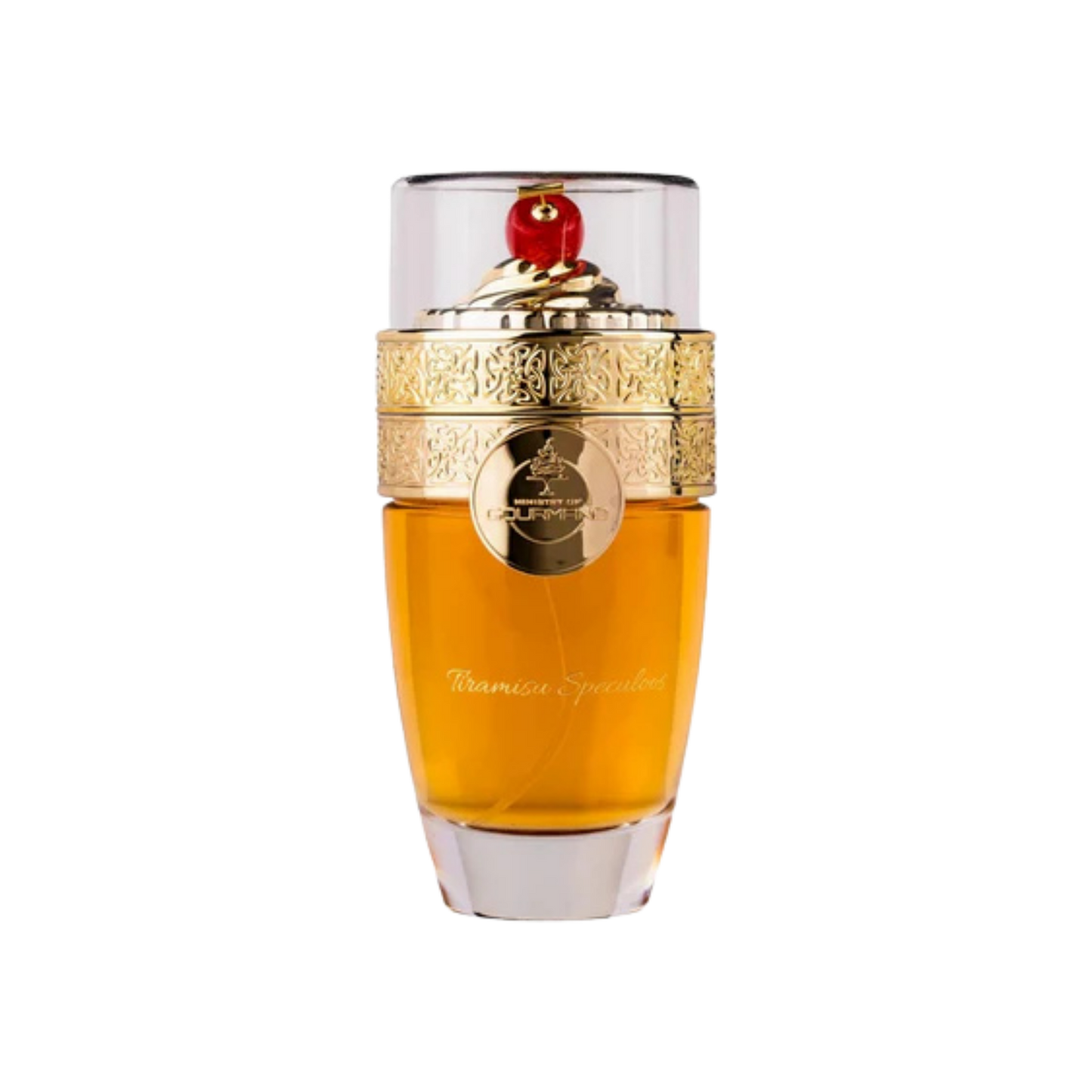 Tiramisu Speculoos – arabskie perfumy, zdjęcie flakonu na przezroczystym tle