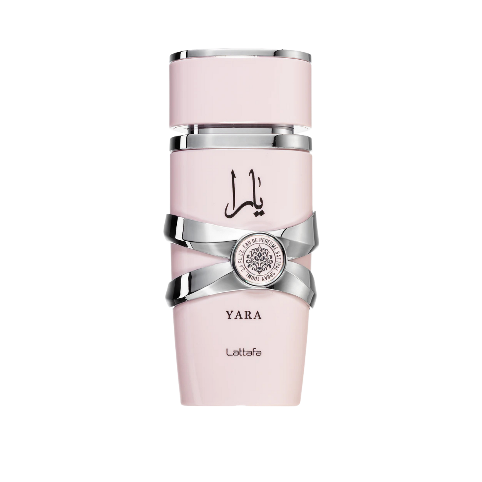 Yara – arabskie perfumy, zdjęcie flakonu na przezroczystym tle